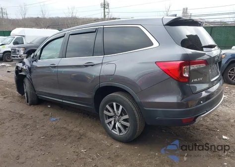 2019 Honda Pilot Ex z USA, uszkodzony, nr VIN 5FNYF6H33KB065108